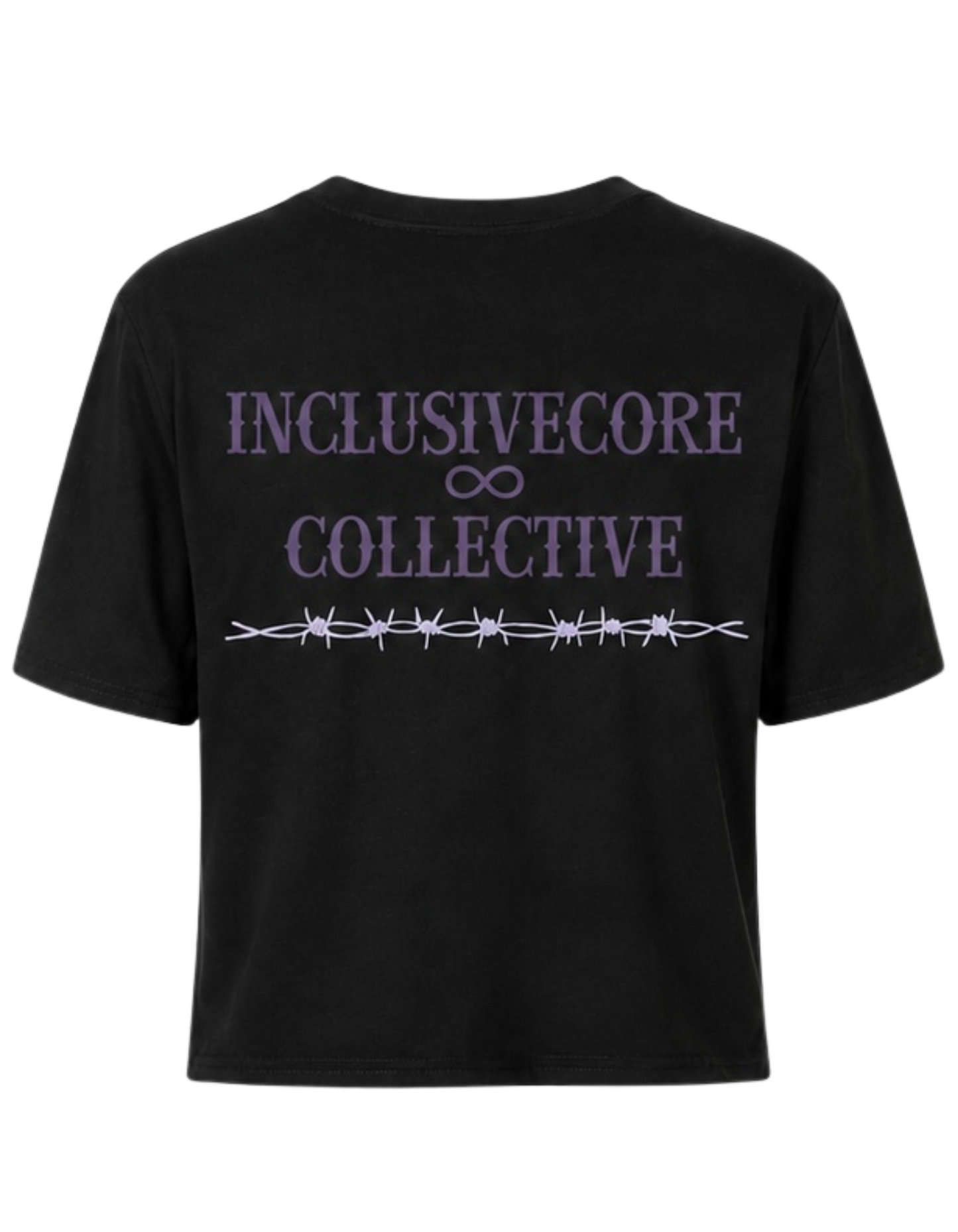 Advocate Barbed Heart Crop Tee