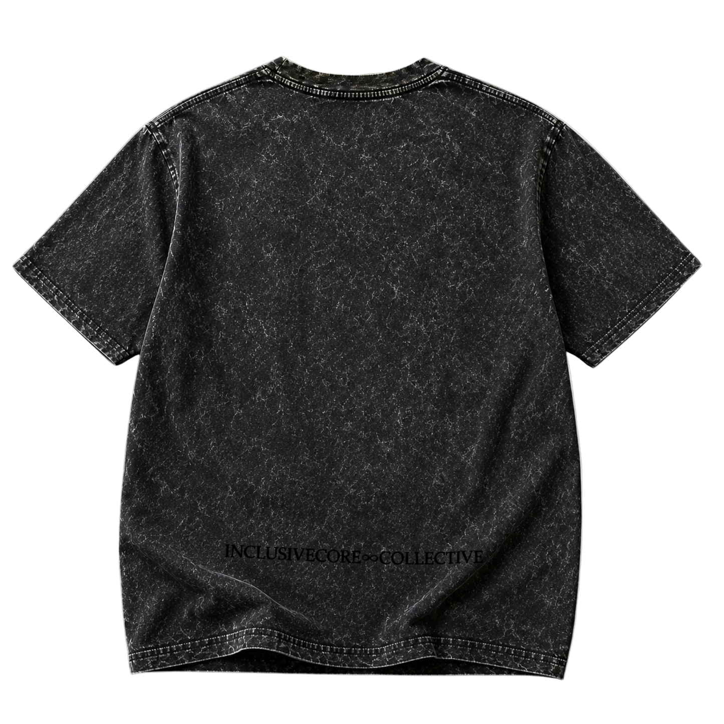 Metal Advocate Mineral Wash Tee - Black Logo
