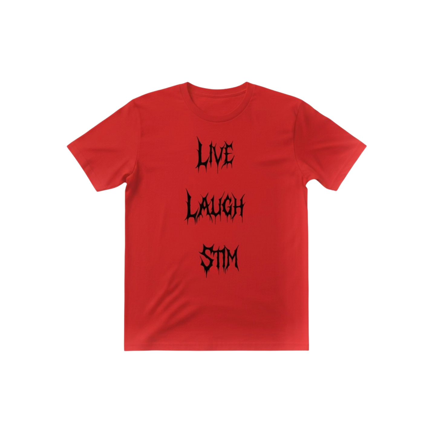 Live Laugh Stim- Red Youth Tee