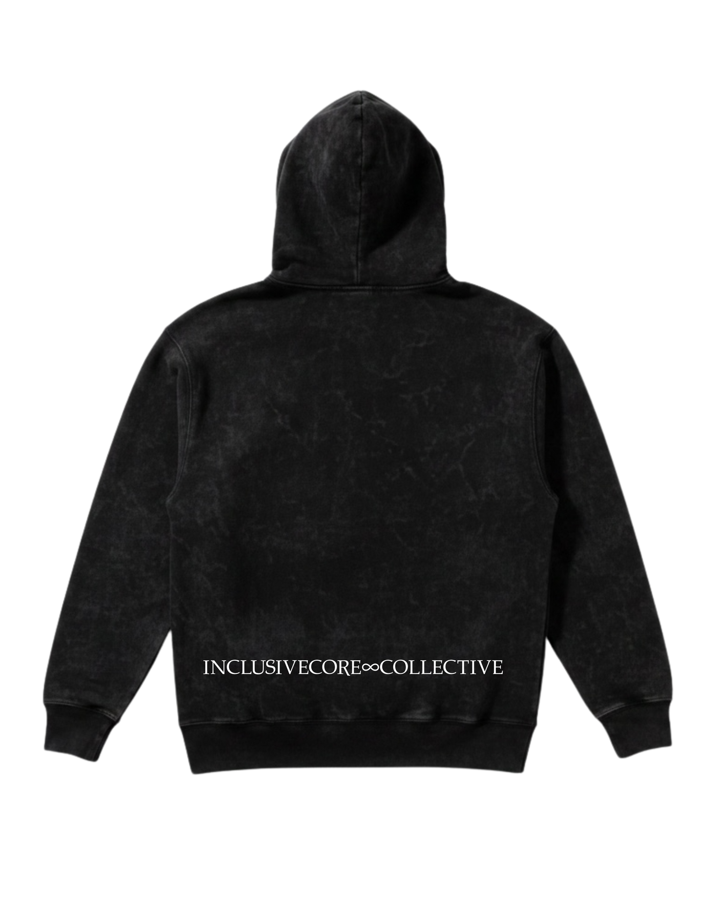 Metal Advocate Mineral Wash Hoodie - White Logo