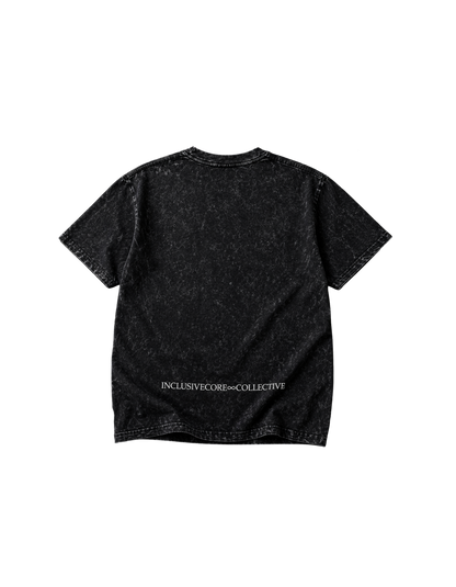 Metal Advocate Mineral Wash Tee - White Logo