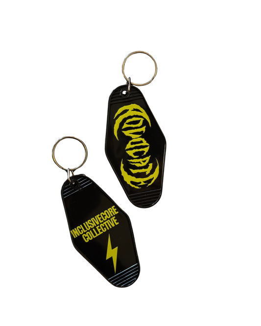 Metal Advocate Motel Keychain