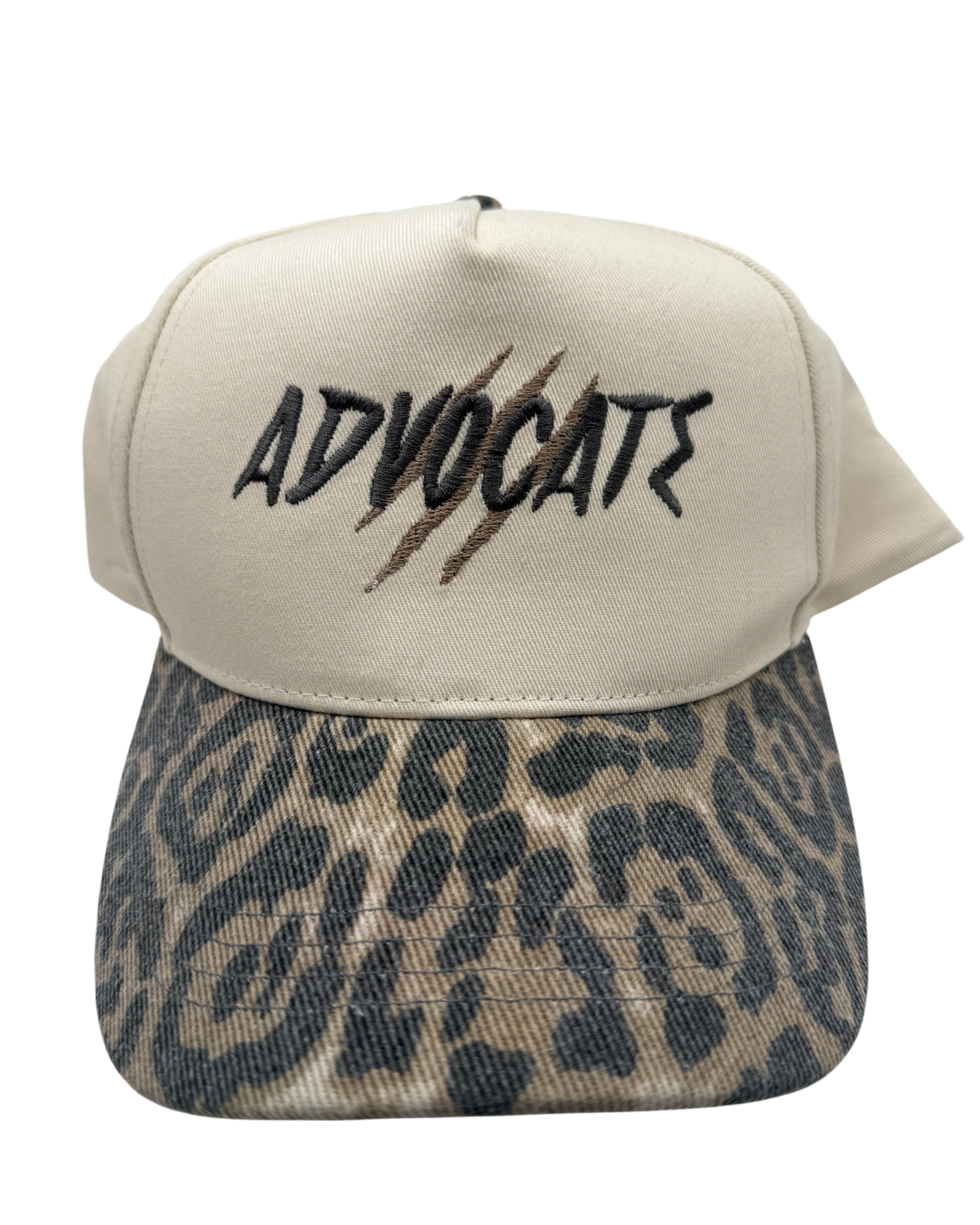 Distressed Leopard Advocate Hat