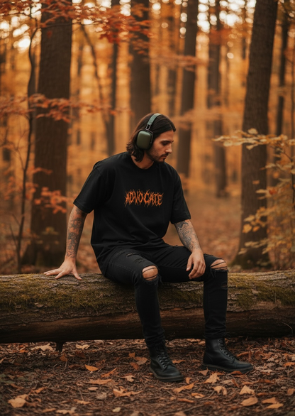 Thrasher Advocate- Adult Oversized Tee in Orange