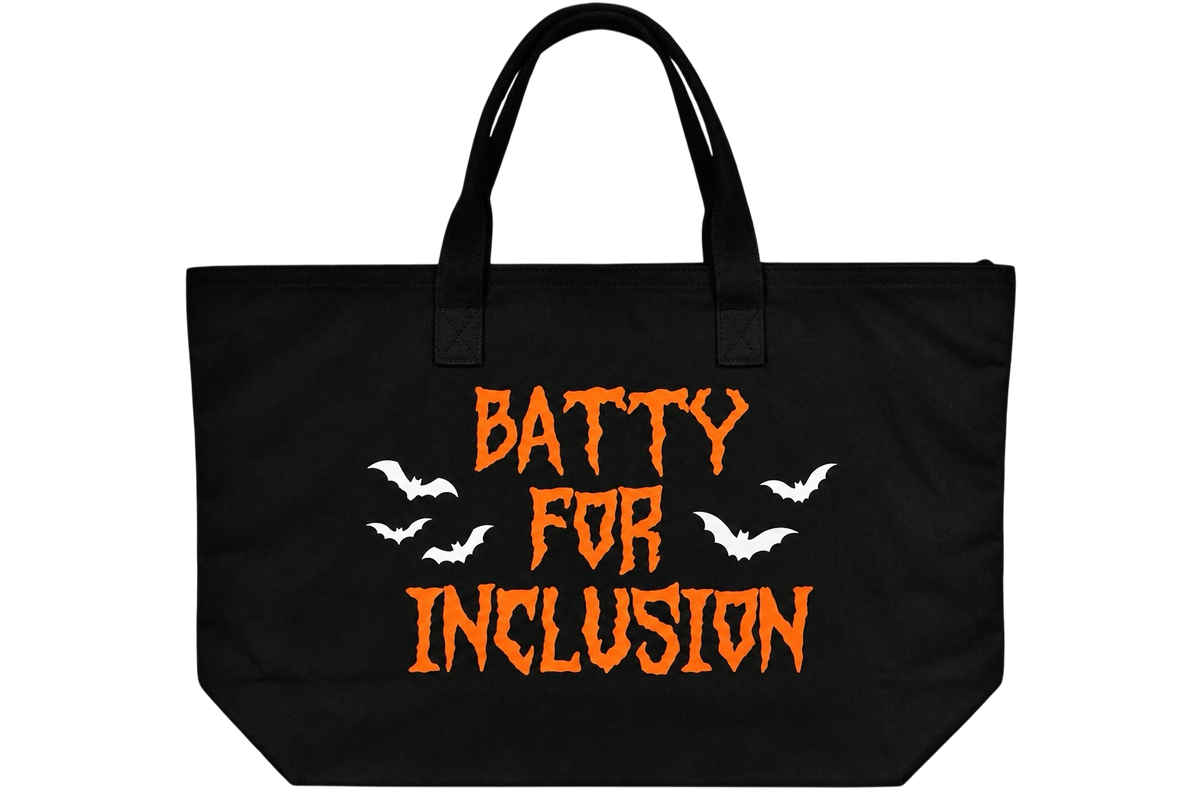 Batty For Inclusion Oversized Tote